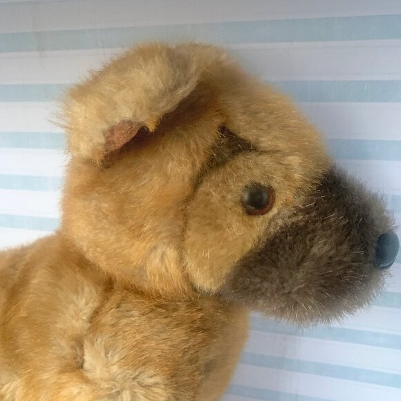 TY Classic Sheriff German Shepherd 2000 Brown Dog Puppy Vintage Plush Retired - Picture 2 of 5